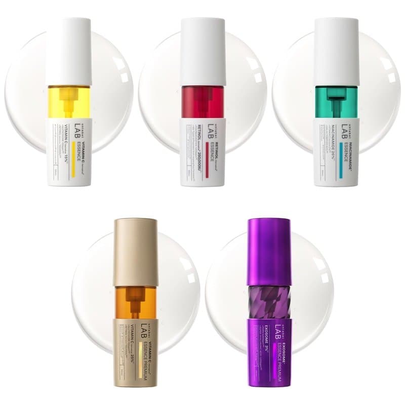 unlabel LAB Serum Facial 50mL Vitamina C Retinol Niacinamida Exossomo Feito no Japao 5 Tipos