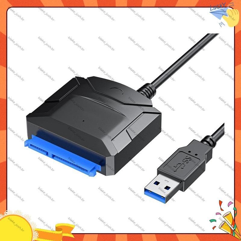 [Qualidade B] Adaptador SATA Para USB 3.0 De Cabo Conversor De Disco Rígido Externo SSD HDD De 2,5 " 3.5 "
