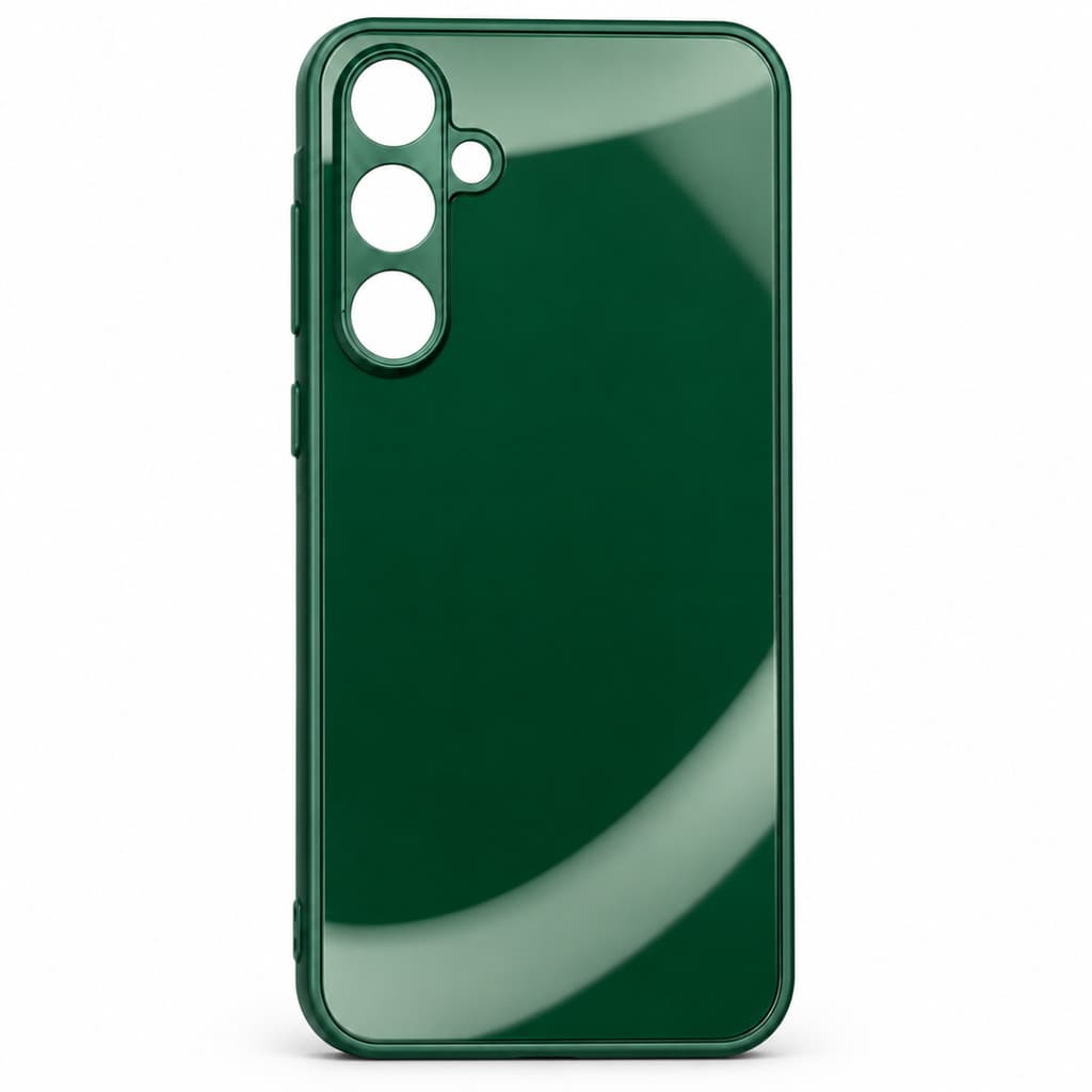 Capinha Samsung A14 Acrilico Verde Militar Case Resistente Nova Celular Celulares Nova Premium Forte Chique