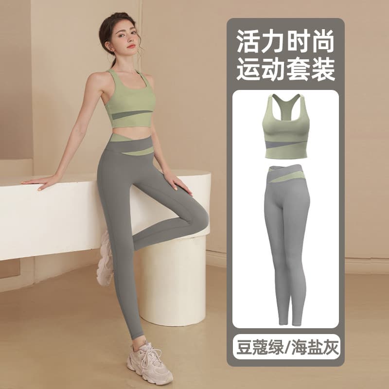Sutiã de alta sustentação Top fitness academia Sutiã esportivo feminino Bonito terno traseiro feminino roupa interior es