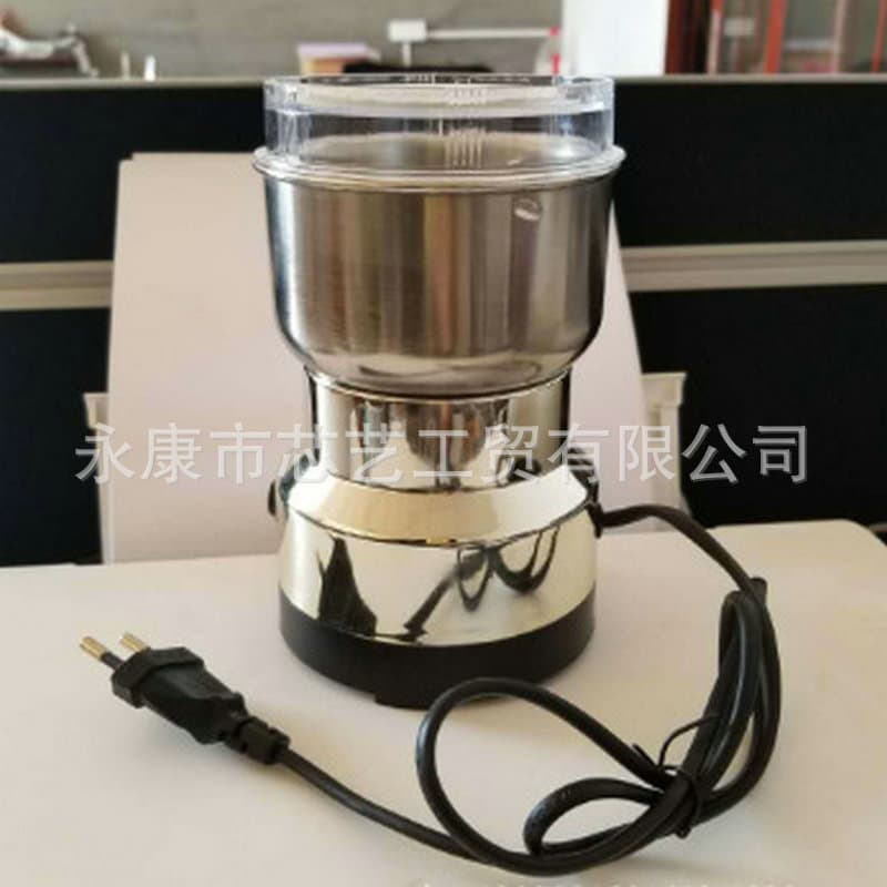 Moedor moedor máquina de café de aço inoxidável Material de ervas moedor em pó máquina de grãos de café