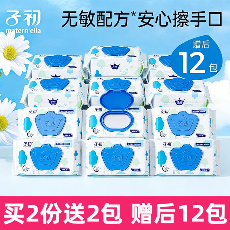 Zchuchuchu Lenços umedecidos para bebês recém-nascidos, lenços umedecidos para mãos e boca, toalhetes de limpeza domésti