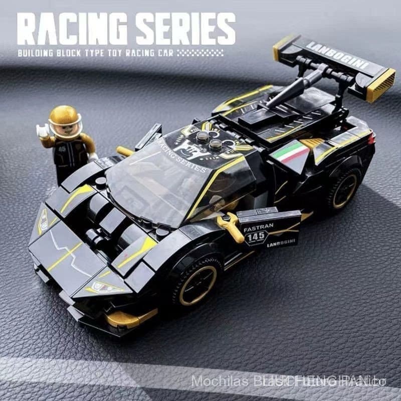 Novo Carro Esportivo Lamborghini 2025 Compatível com Blocos de Montar Lego, Blocos Educativos para Crianças JH6F