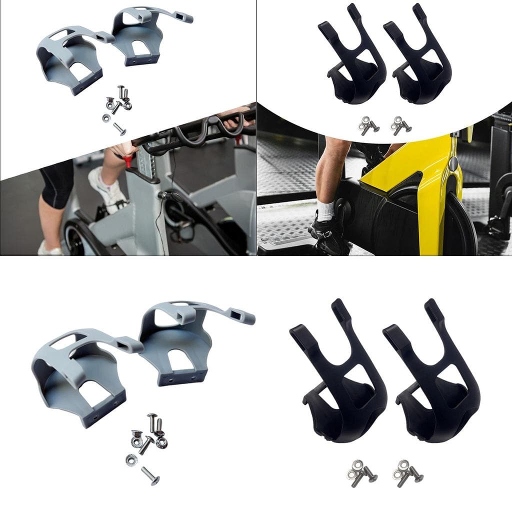 [ehecce] Clipes De Dedo Para Bicicleta Ergométrica Meio De Montanha Substituem Fáceis De Instalar , Sem Alças Bicicletas