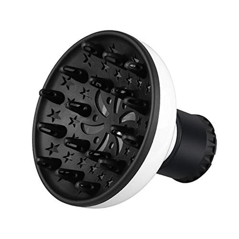 Acessório Difusor De Cabelo Para Secador , Profissional Cabelos Cacheados E Ondulados Naturais Volumizador (1.65-2.36 Po