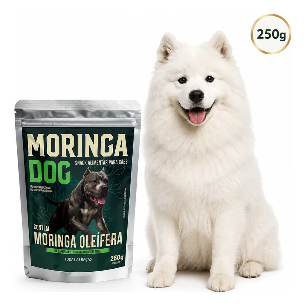 Moringa Dog Vitamorin 250g Snack Saudável Cães