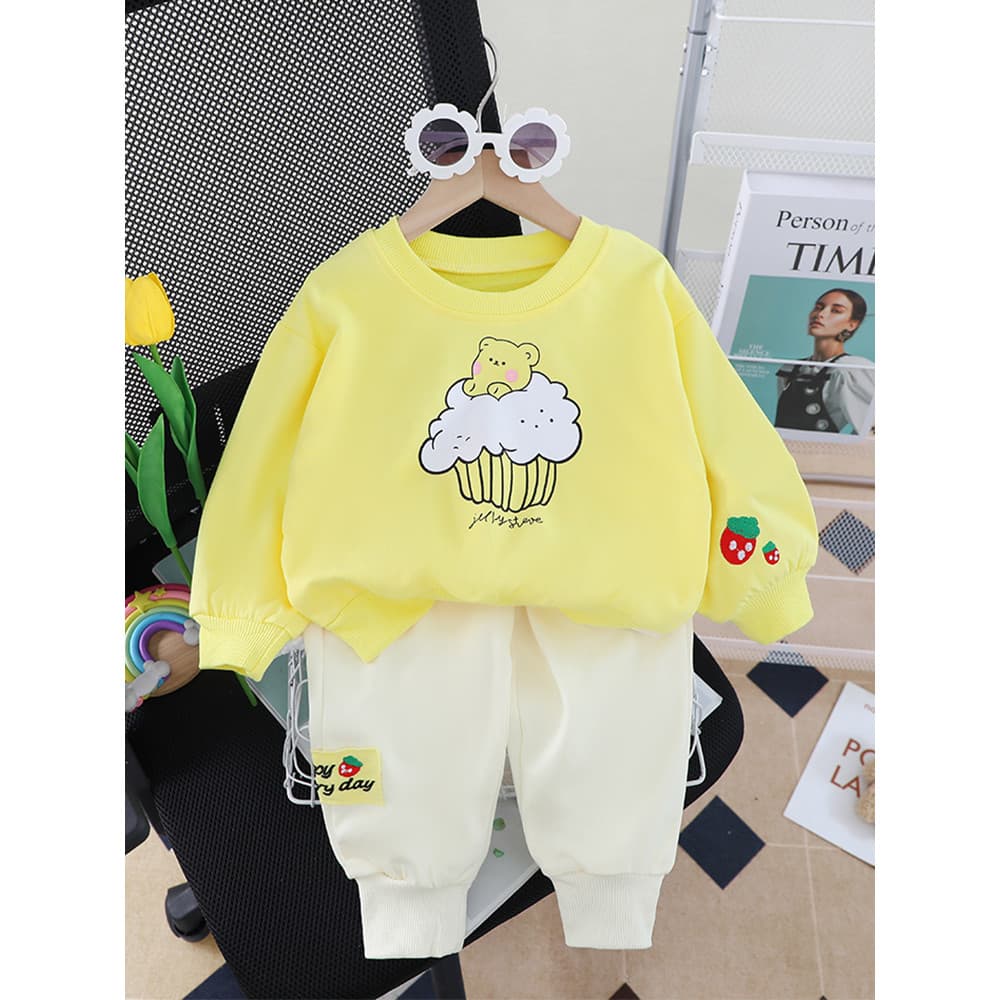 Meninas roupas de outono terno de duas peças moda crianças roupas meninas 2026 novo estilo roupas infantis bebê menina p