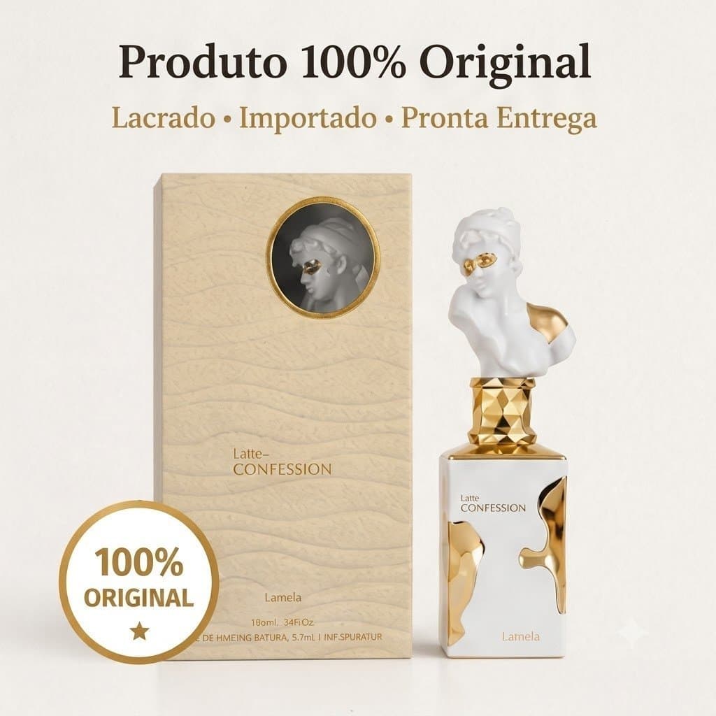 Perfume Lattafa Her Confession EDP 100ml Feminino Original Importado Árabe Fragrância Elegante
