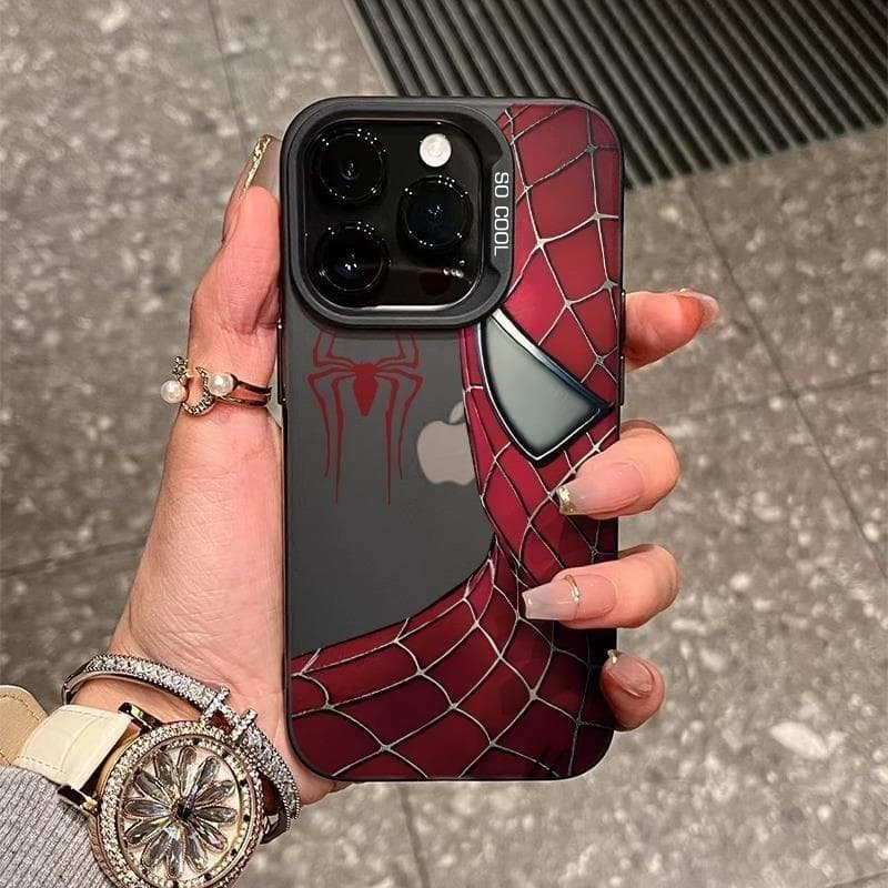 Capinha Para iPhone 13 11 12 14 15 16 17 18 Pro Max 7 8 XS Max Padrão Herói Aracnídeo Capinha de celular