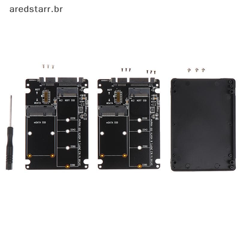 Gabinete Externo AREDS M . 2 SATA Para USB 3.0 Adaptador NGFF SSD E HDD