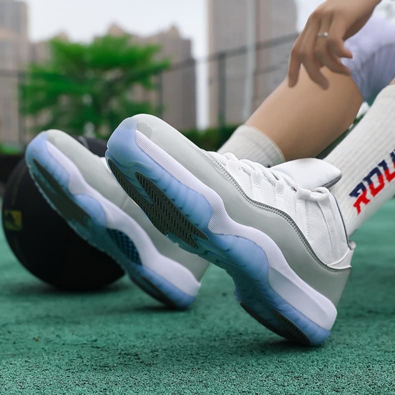 Tênis Putian, AJ original puro, modelo baixo NKX1, tênis de basquete retrô, tênis esportivos casuais para homens e mulhe