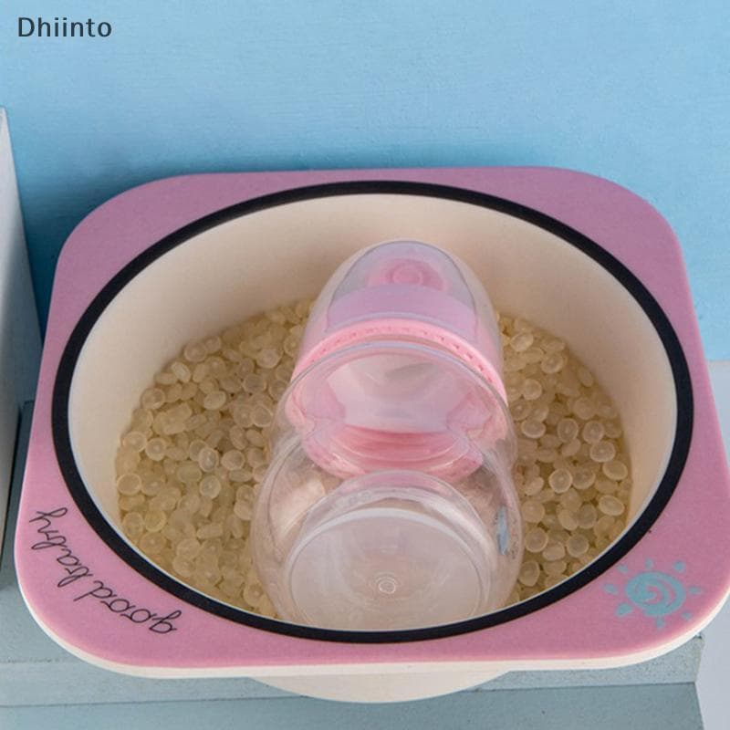 [Dhiint] 60ml Bebê Recém-Nascido Mamadeira PP Chupeta Leite Água Alimentação Fofa