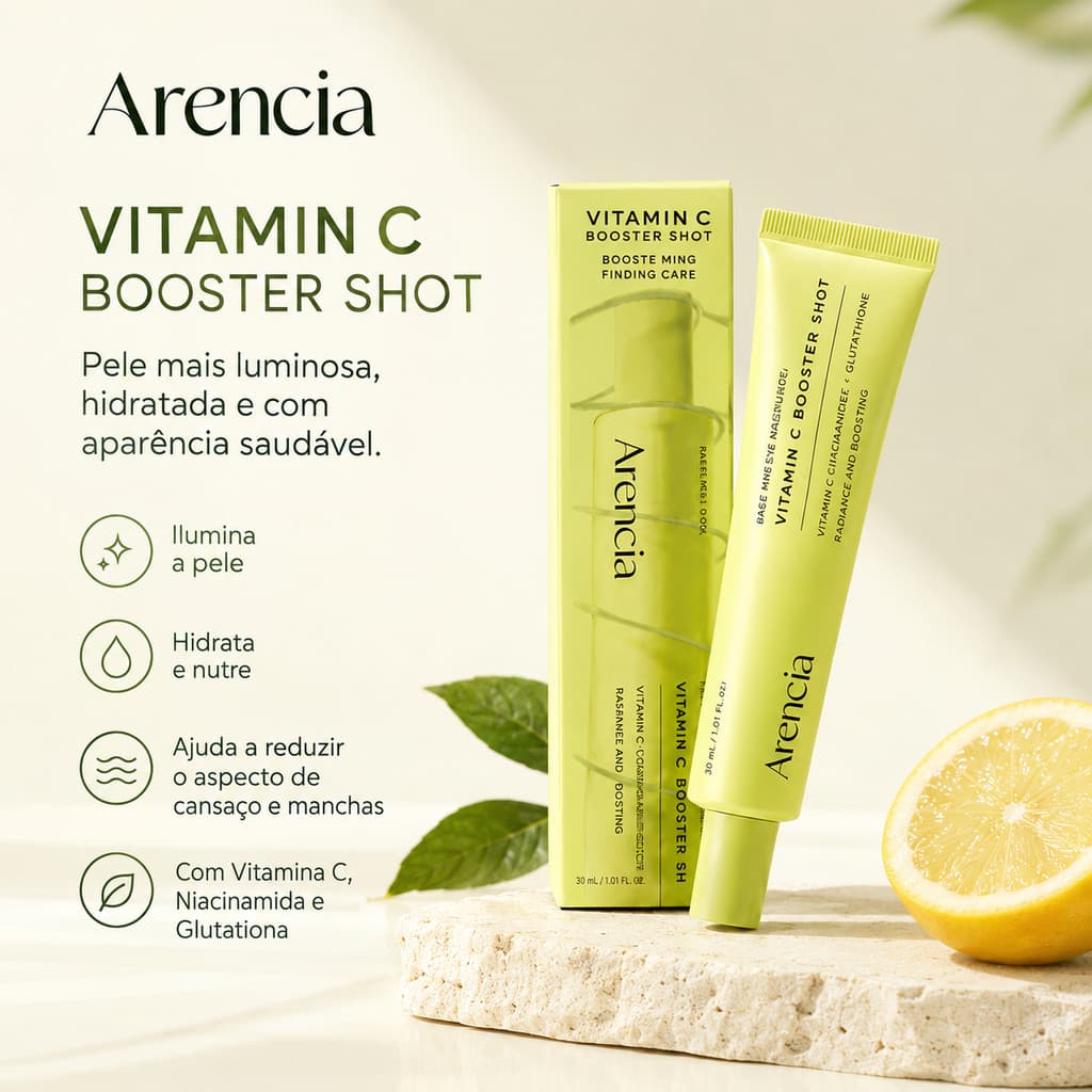 Sérum Facial Vitamina C Arencia 30ml Niacinamida Glutationa