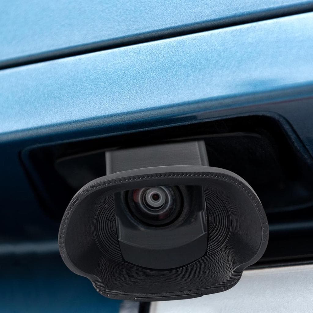 Capa De Chuva Para Câmera De Backup De Silicone Macio , Protetora Visão Traseira De Carro À Prova D'água E Resistente Ne