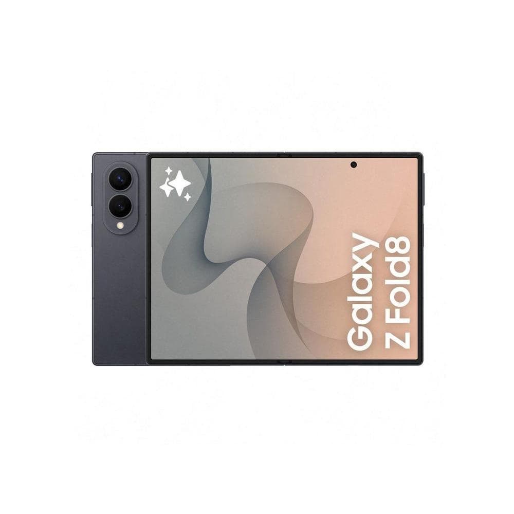 Celular Samsung Galaxy Z Fold8 256GB 12GB RAM Preto 7,6” Câm. Traseira 50+50MP Frontal 10M