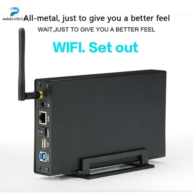 Gabinete SSD HDD Portátil De 3.5'300mbps USB De Disco Rígido Externo Plugue Do Reino Unido . mdnkr458r5br