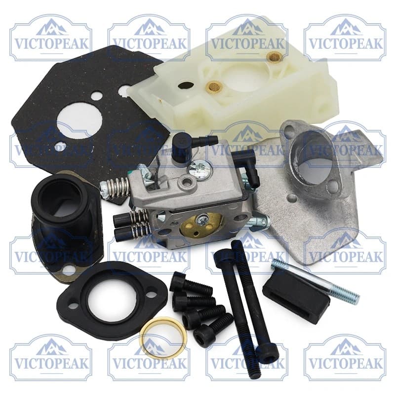 Kit Completo De Montagem De Carburador Para Motosserra 4500 5200 5800 , Peças Sobressalentes De Reposição Ferramentas El