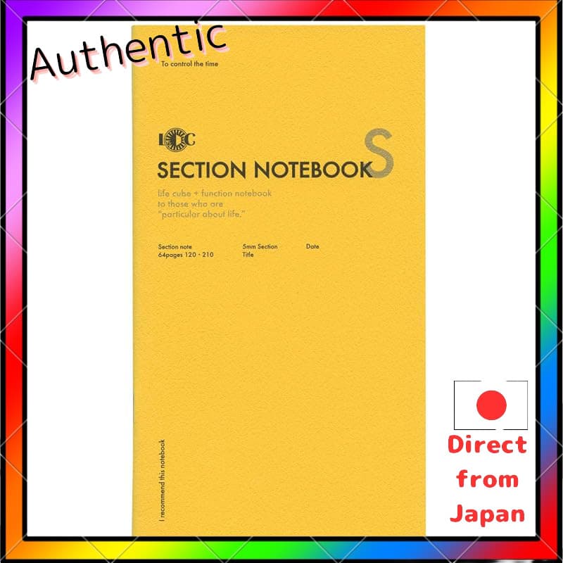 Luddite A5 Slim Function Note SECTION NOTEBOOK (Grid Notebook) United Bees