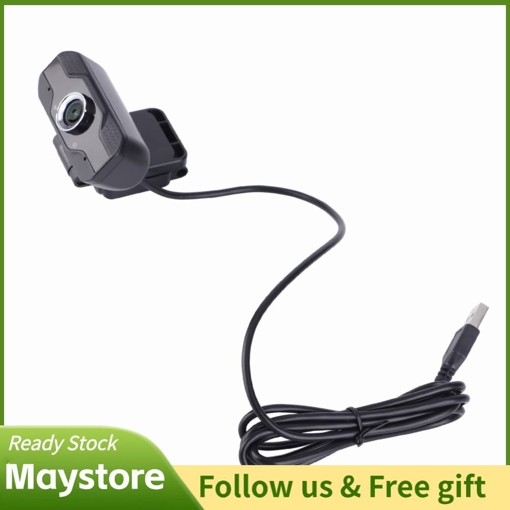 maystoree-br fosa1 Full HD 1080P 30FPS Webcam 2MP Desktop Computador Câmera Suporte USB Gravação de videochamada