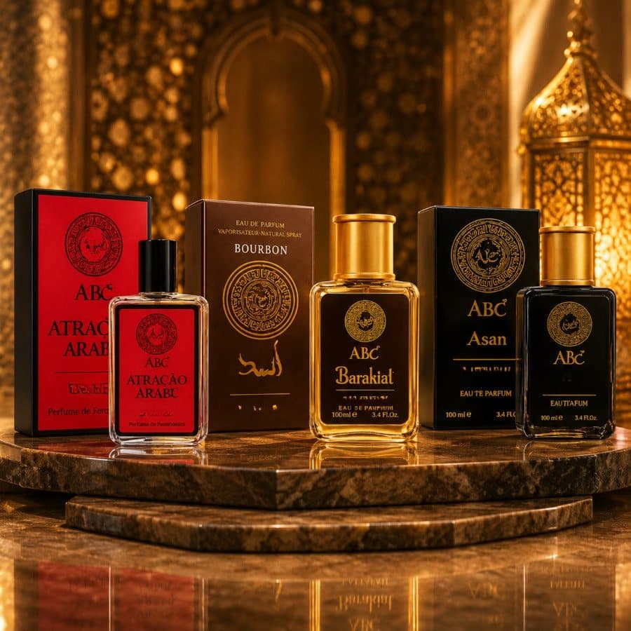 Kit 03 perfumes árabes  masculino 100ml importado