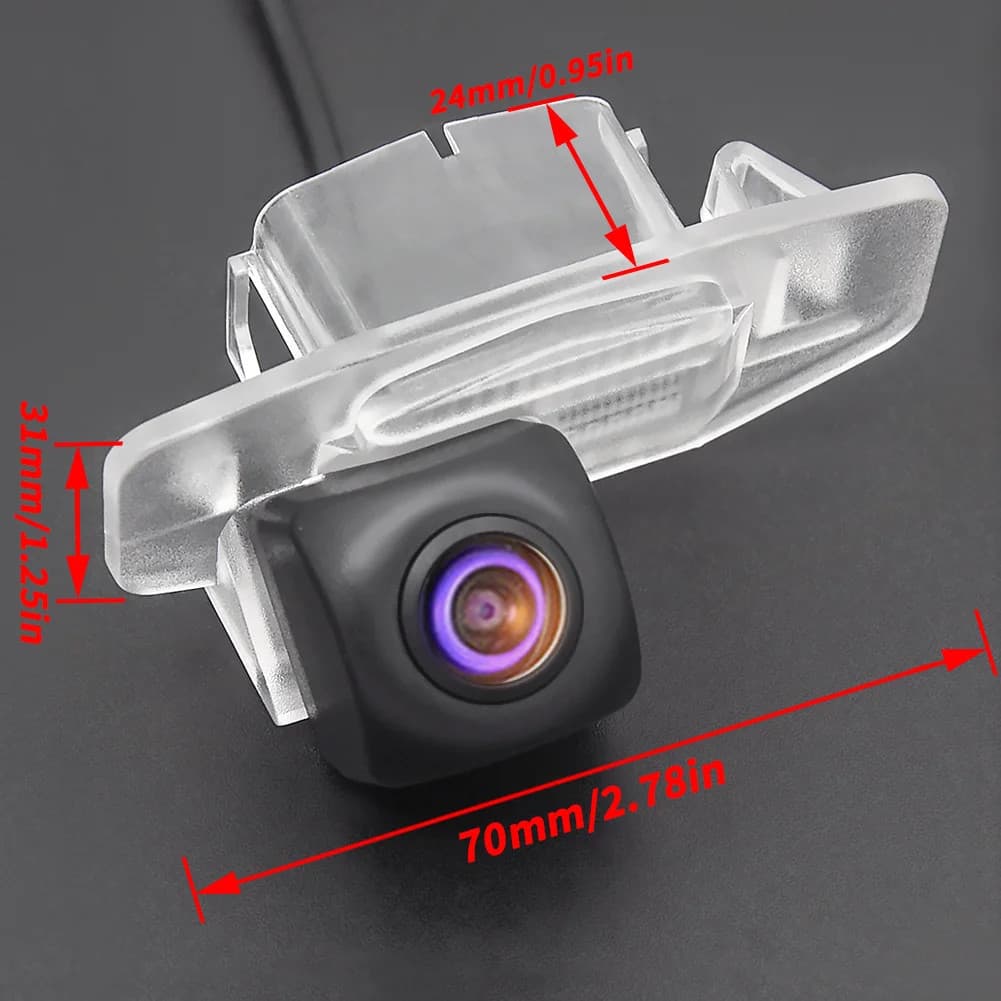 Câmera De Visão Traseira Do Carro 1280 * 720 HD Para Civic (9a Geração) 2012-2015 Lente Base Da Caixa Luz Placa De Licen