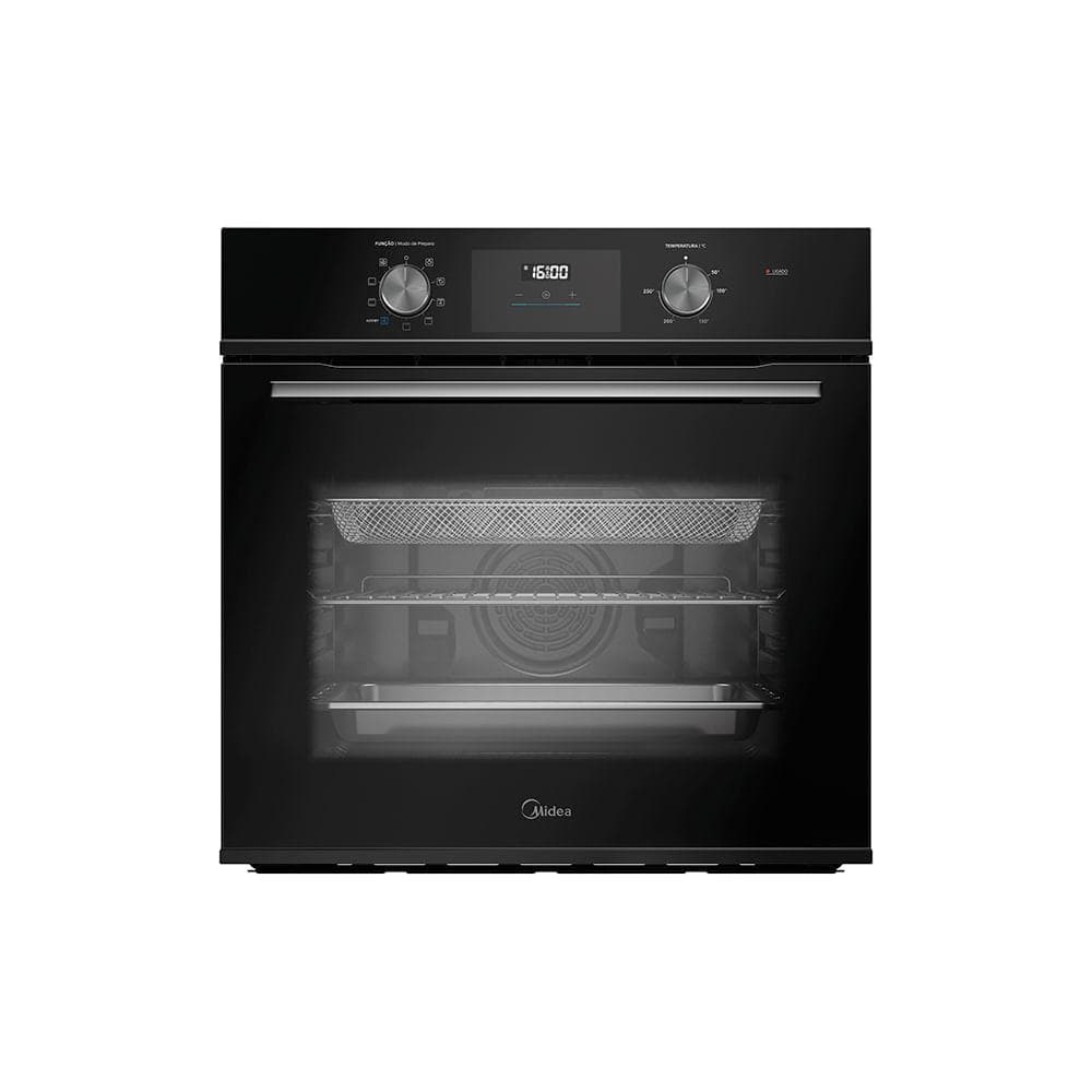 Forno Elétrico de Embutir Midea Digital com Airfryer 80 Litros de Capacidade e Grill  - TSD80P2