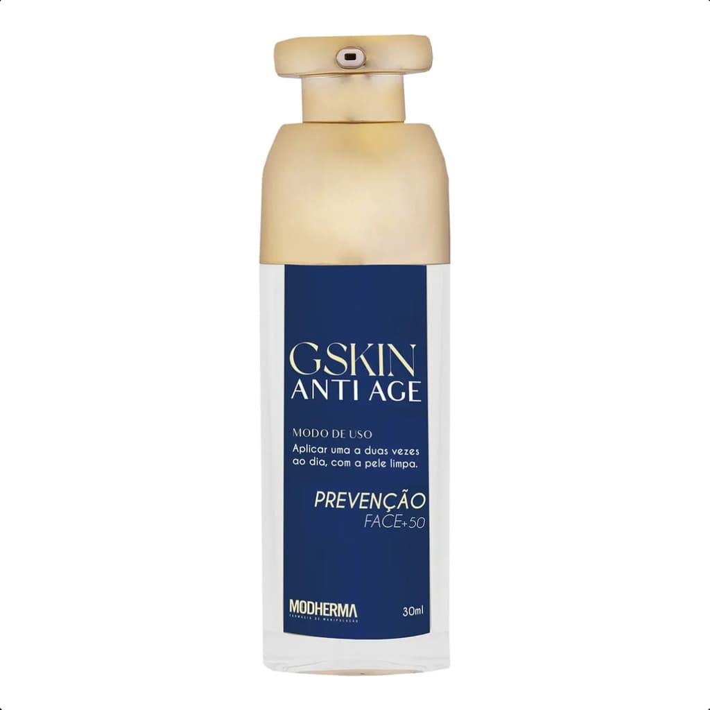 Sérum Gskin Anti Idade 50+ 30ml Lifting Imediato Linhas De Expressão Firmeza Hidratação Luminosidade