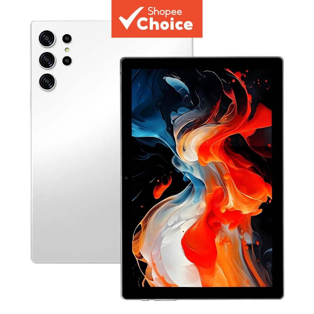 Tablet Android 15 com qualidade de áudio excelente, alto-falantes duplos e tela visual HD