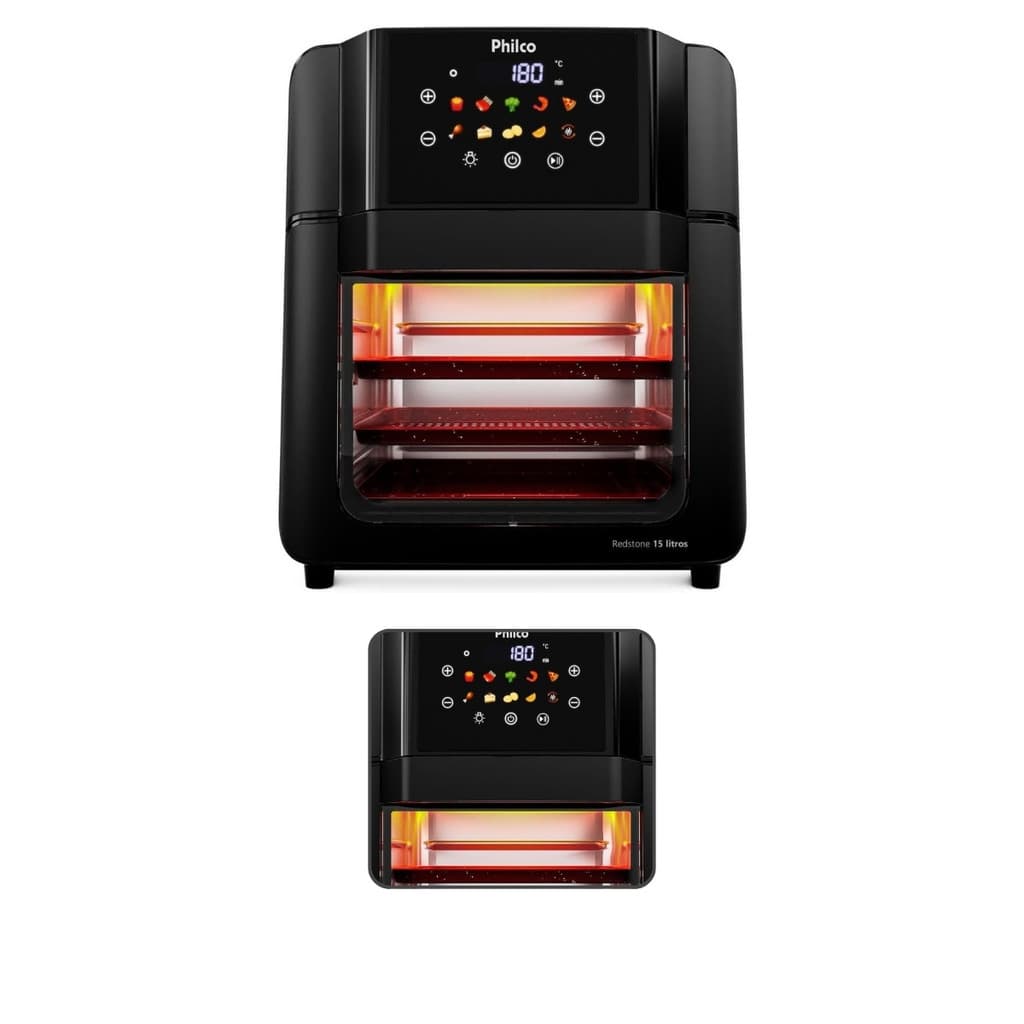 Air Fryer Oven Philco PAF15C 15L Digital Redstone 220V