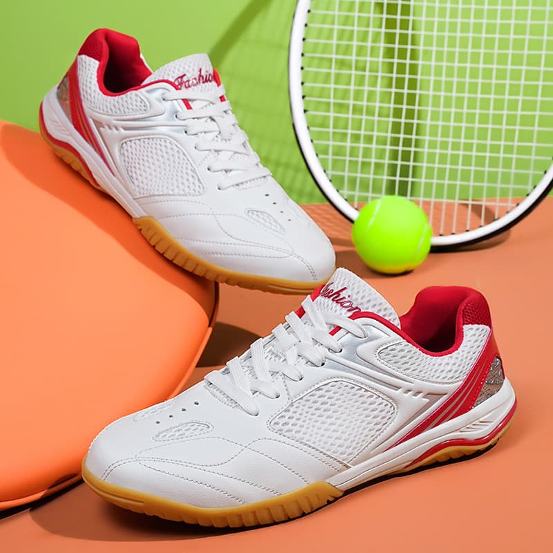Tênis de badminton masculino e feminino, tênis de treino com amortecimento e respirabilidade, tênis esportivo profission