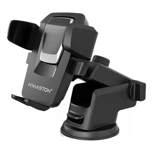 Suportes De Celulares Y Gps H'maston Suporte Para Celular De Carro Cj02 Celulares Preto