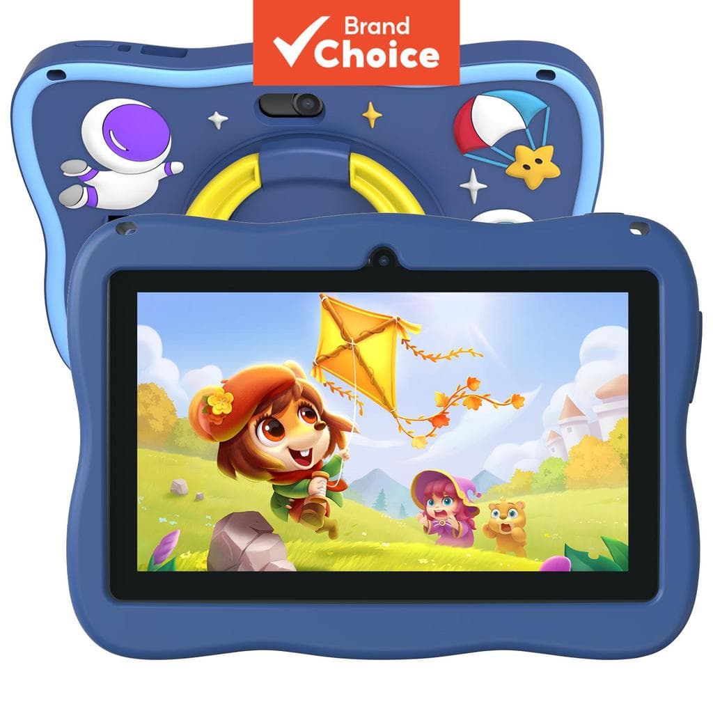 FITIFUN Novo Tablet Infantil de 7 polegadas (Android 13, suporte 5G Wi-Fi, 4GB (2+2) RAM + 32GB de armazenamento,