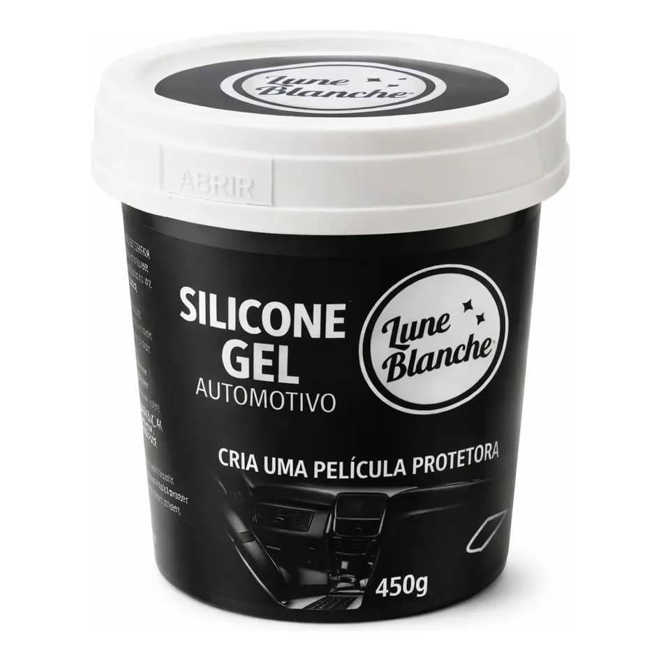 Silicone Gel Automotivo Revitalizador E Hidratante Perfumado