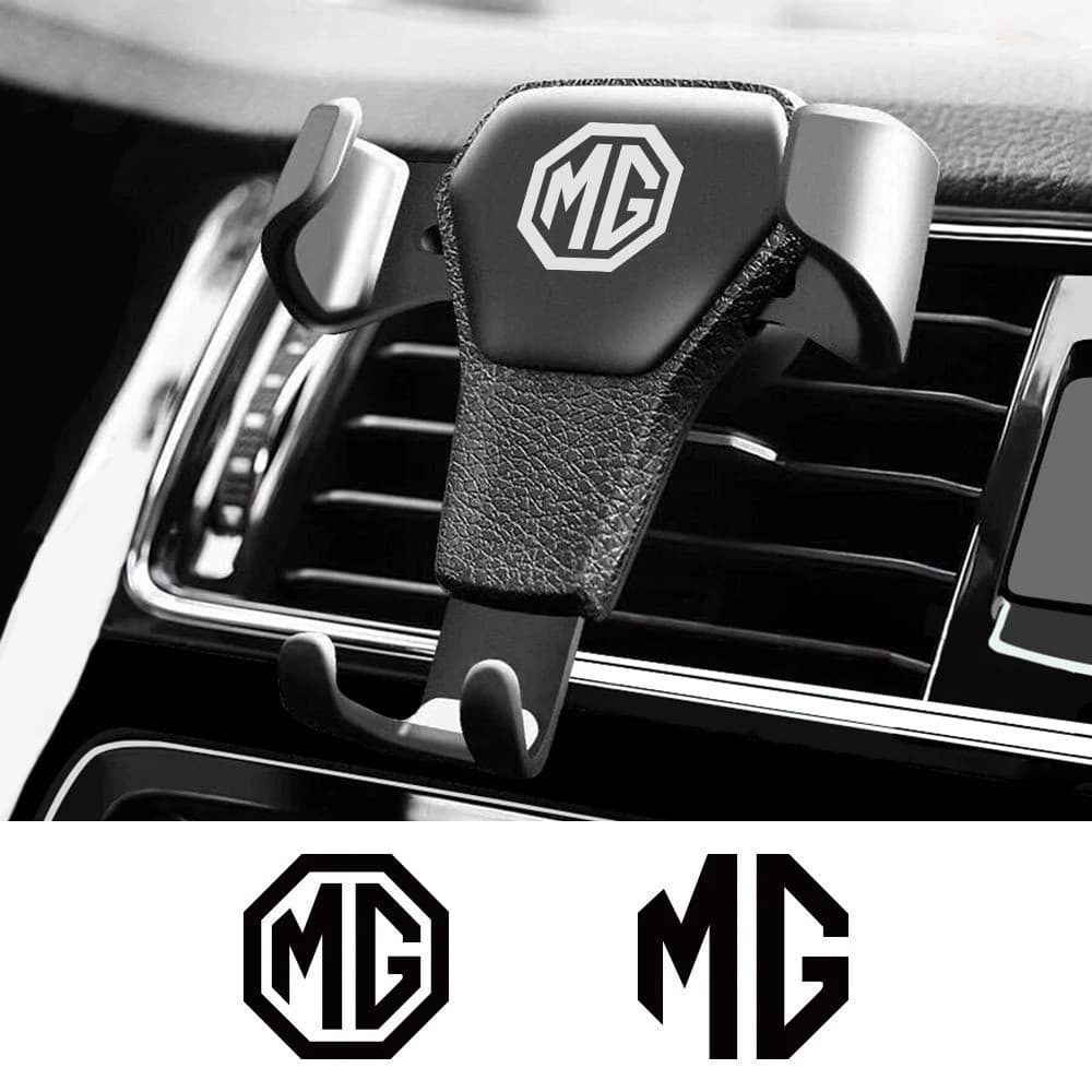 Suporte de Celular por Gravidade para Carro, Acessórios Automotivos para MG Zs EV 5 2022 Rx5 Rx8 Tf 3 6 Phev Hs Astor On