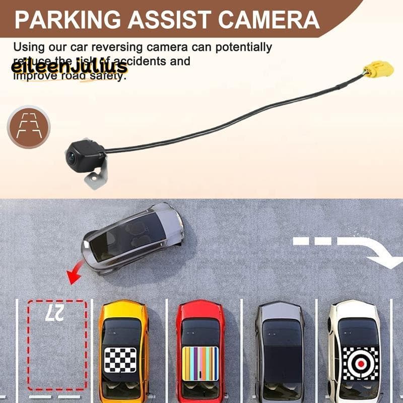 [eileenj3] Câmera De Ré De Backup Com Visão Traseira Do Carro Para-IX35-2010-2013 95790-2S011 957902S011 957902S012 2S01
