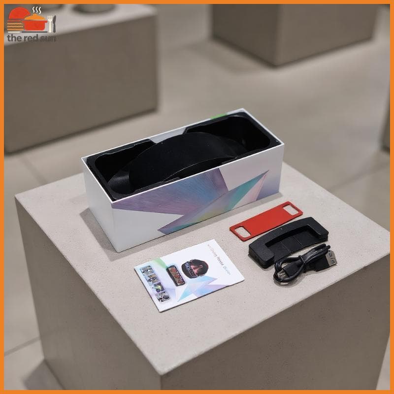 TSBR Luz De Advertência Para Capacete De Motocicleta , Display Led Equitação Noturna , Traseira , Acessórios Moto DIY .