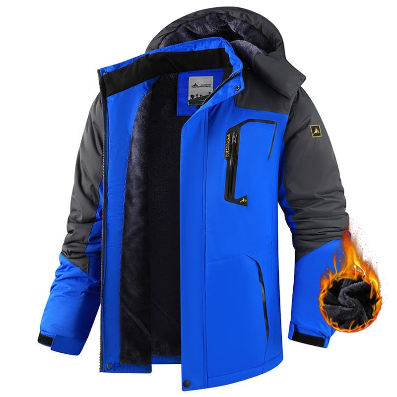2025 Novo estilo outono inverno jaqueta térmica ao ar livre jaqueta de algodão masculina moda ao ar livre jaqueta térmic