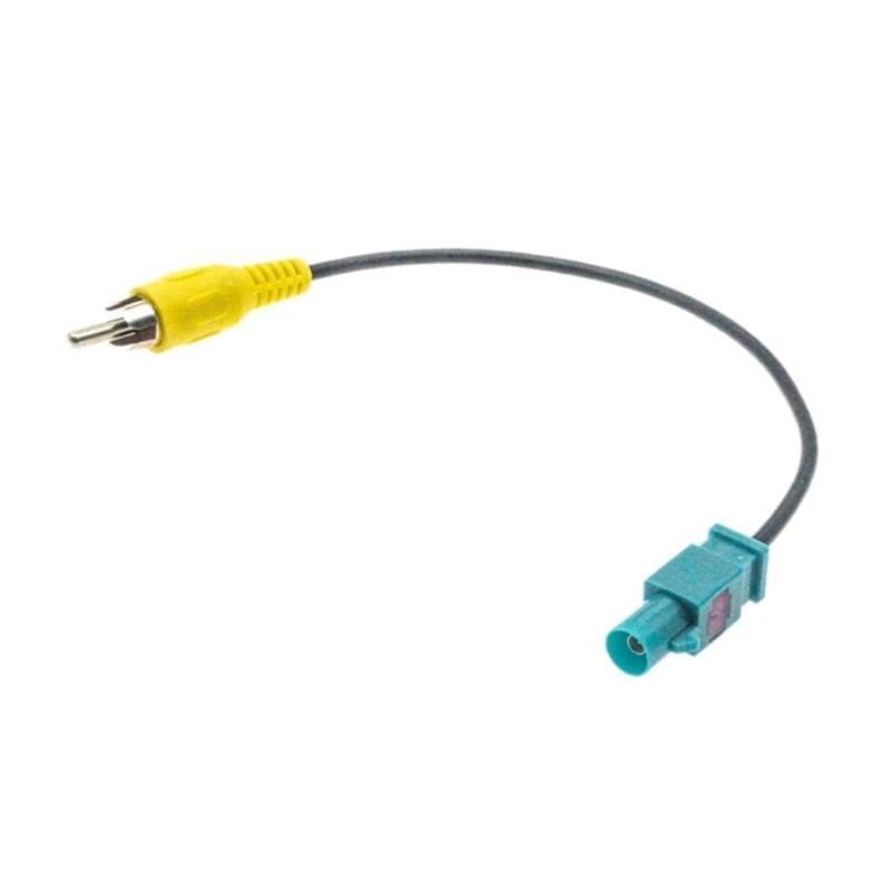 Para Mercedes-Benz Câmera De Visão Traseira Adaptador Cabo Fakra RCA Conector Linha Reversa Fio Conversão Do Carro
