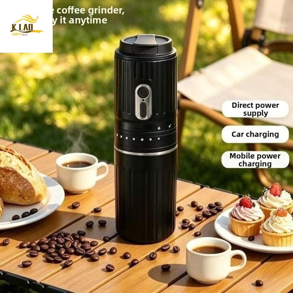 Café Elétrico | Cafeteira Portátil Sem Fio Recarregável USB , Mini Expresso Com Espessura Ajustável