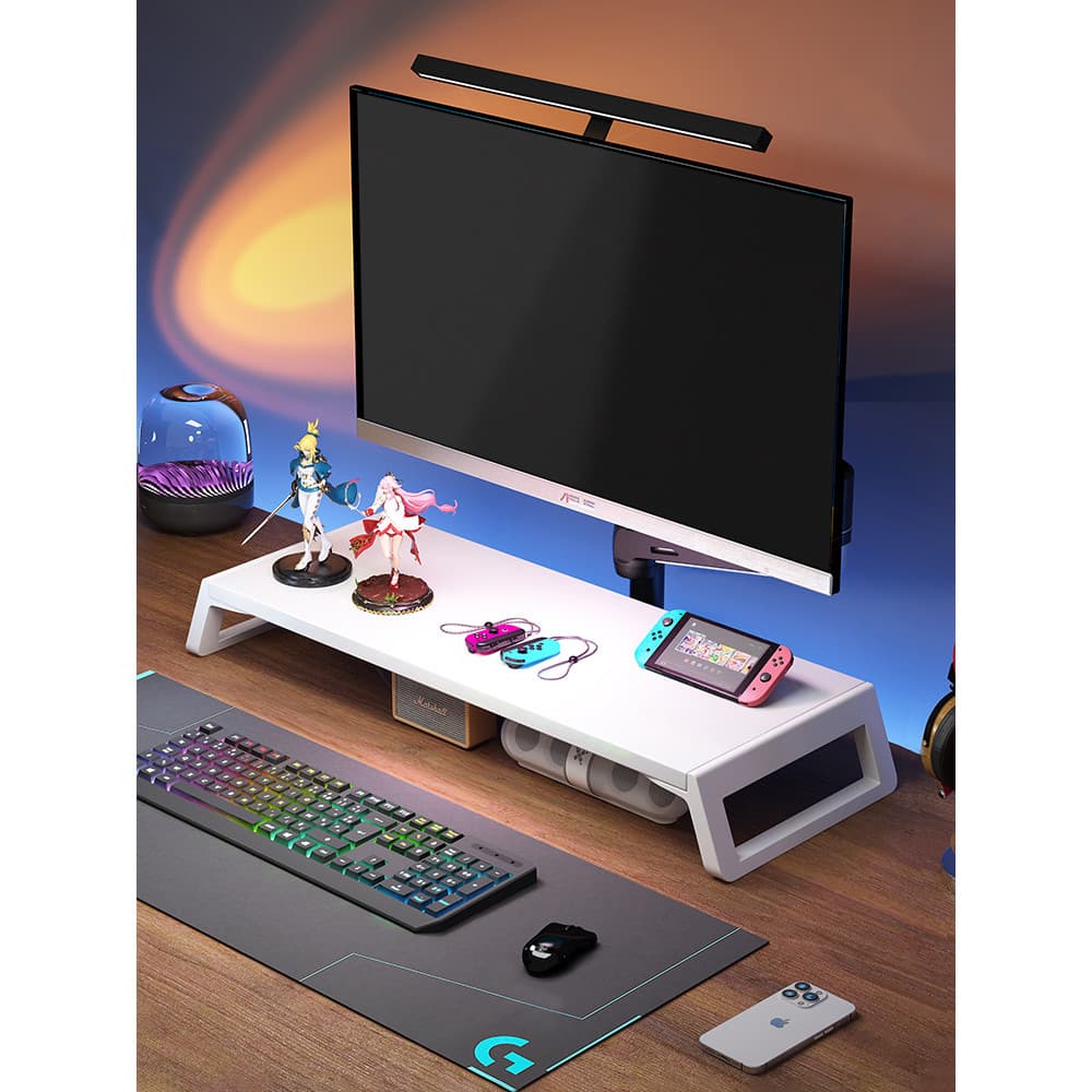 Computador elevado rack Monitor suporte Notebook rack escritório desktop teclado Base de resfriamento suporte desktop