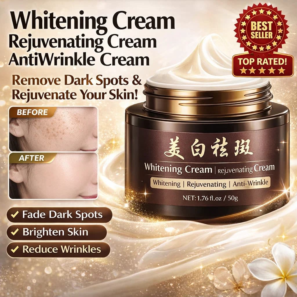 [Anti-Rugas Poderoso] Pele Mais Jovem Creme Clareador/Anti-Idade/Anti-Rugas/Creme para Manchas