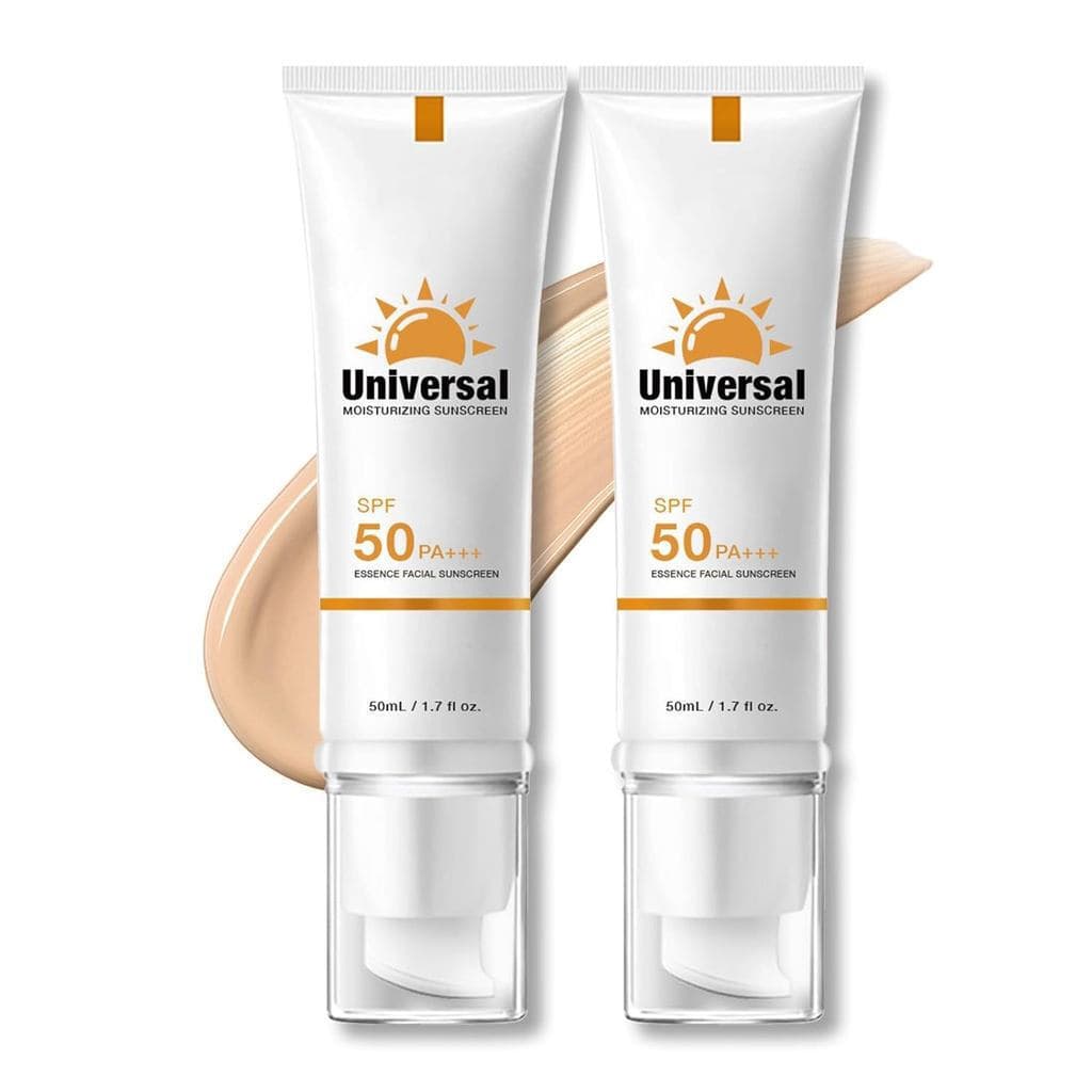 Protetor solar tonalizante para o rosto FPS 50, protetor solar universal 50, protetor solar facial hidratante, não pegaj