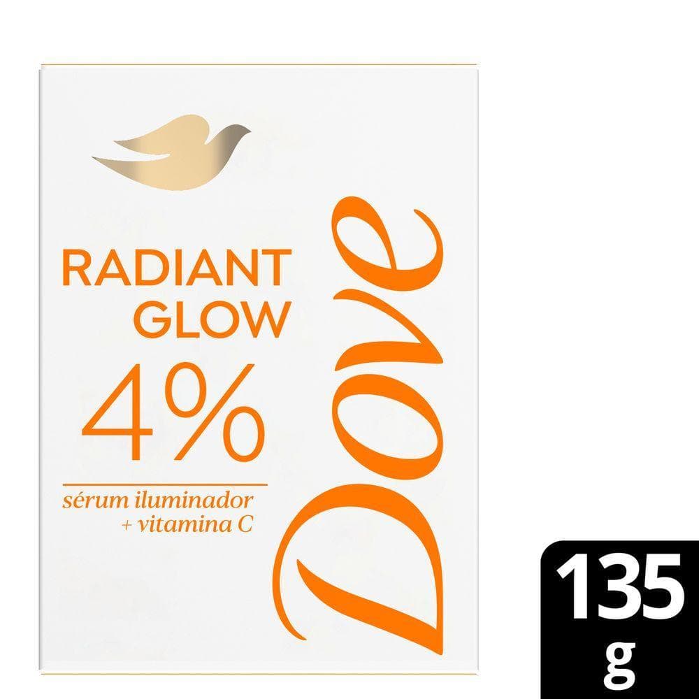 Sabonete em Barra Dove Radiant Glow Sérum Iluminador e Vitamina C 135g