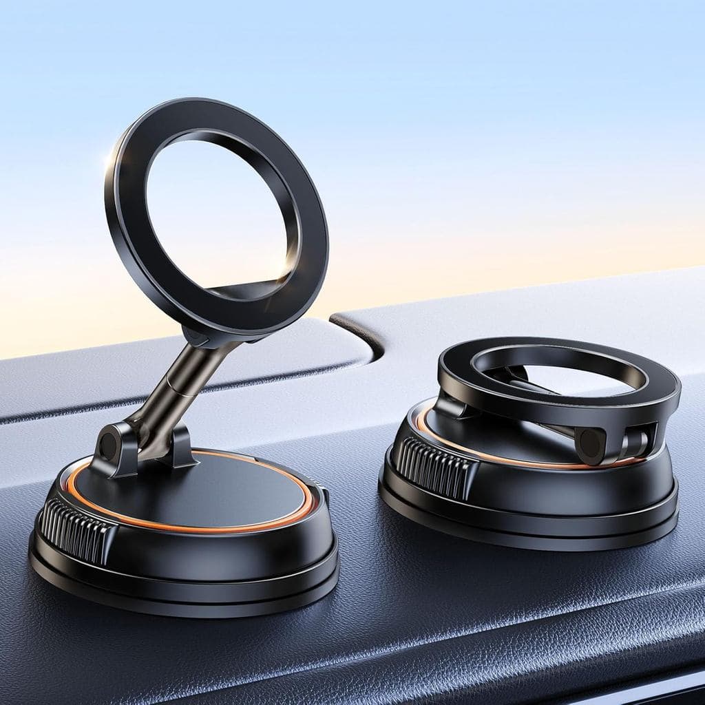 Suporte Magnético para Telefone de Carro OATSBASF, 360 °   Suporte de Telefone com Ventosa Ajustável, Suporte para Telef