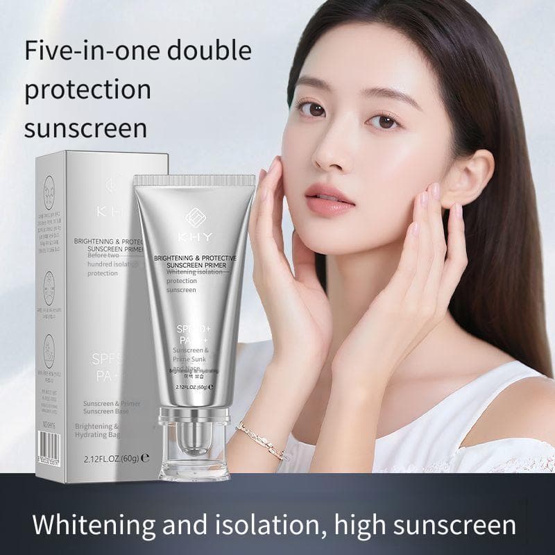Protetor solar clareador FPS50 + Isolamento Refrescante Não Oleoso Anti-Ultravioleta Loção Protetor Solar de Alta Potênc