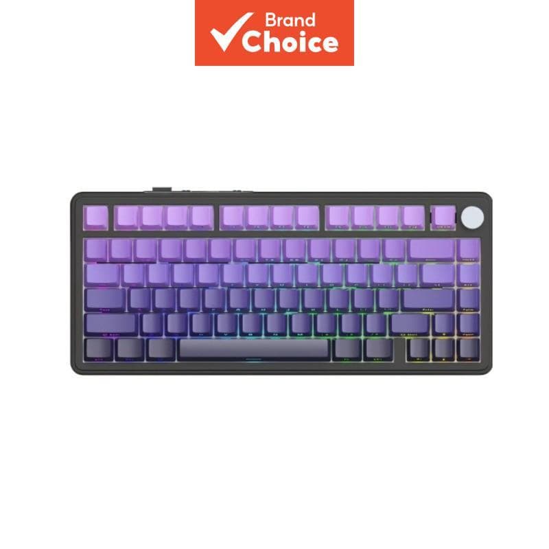Teclado Mecânico Sem Fio Attack Shark X85 85 Teclas Layout Compacto para PC, Laptop e Escritório