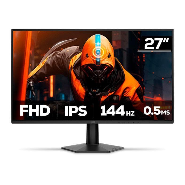 Monitor Gamer AOC Agon G50, 27 Pol, IPS, FHD, 0.5ms, 144Hz, G-Sync, HDMI/DP, 27G50F