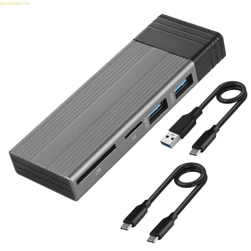 YYS SSD Case NVMe Adaptador Gabinete Tipo C Caixa Externo