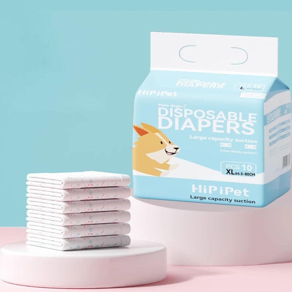 Fraldas Descartáveis Para Animais De Estimação , Calças Menstruais De Algodão De Grande Capacidade Cães , Fralda Super A