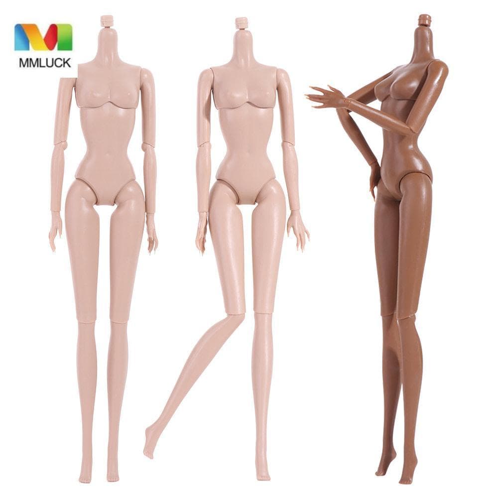 DARBY Super Modelo Boneca , Móvel 11 Articulações 30cm Articuladas Bonecas BJD Nuas , Sólida 1/6 Figura Corpo